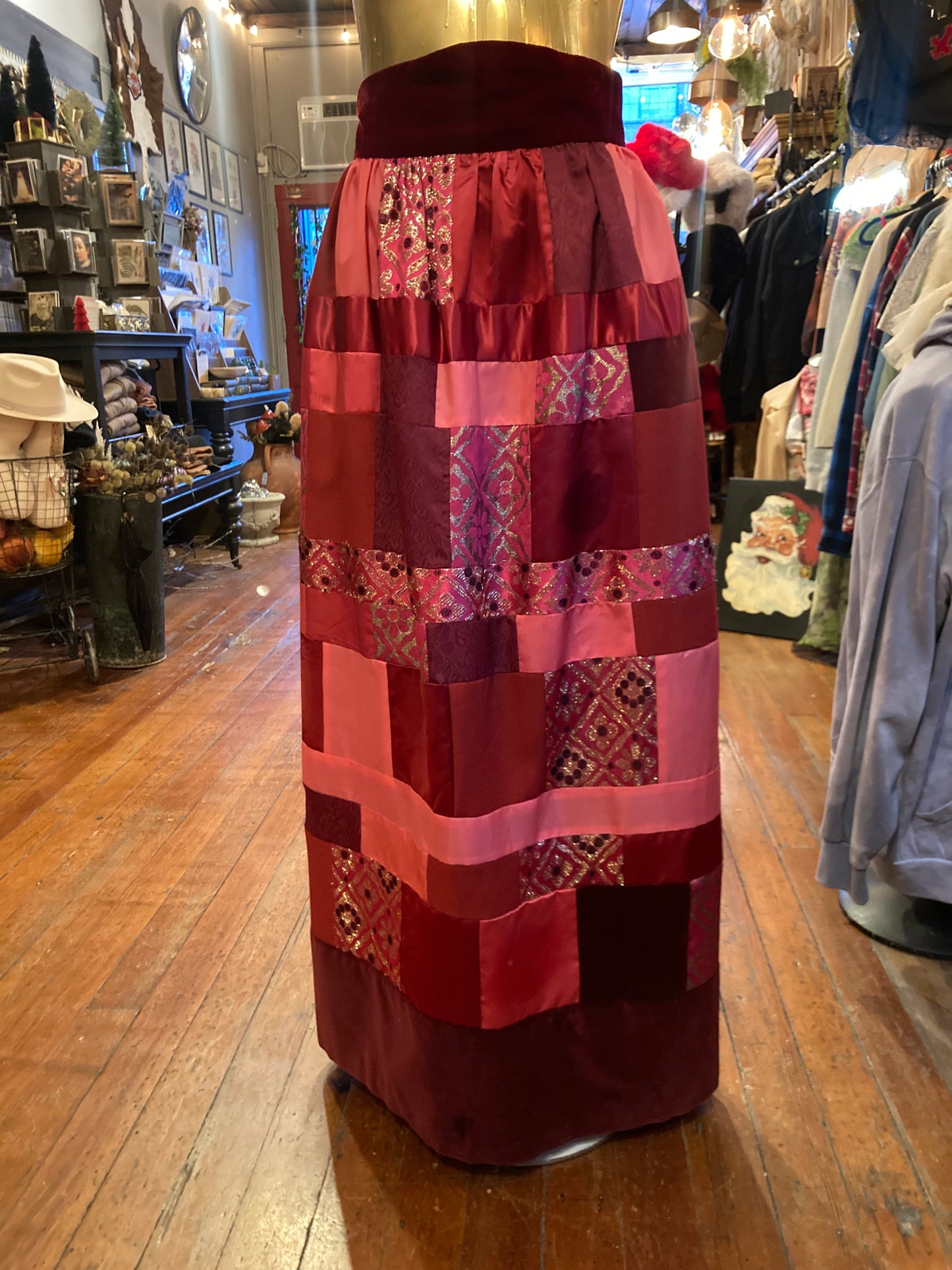 Jean Blanchette Patchwork Skirt