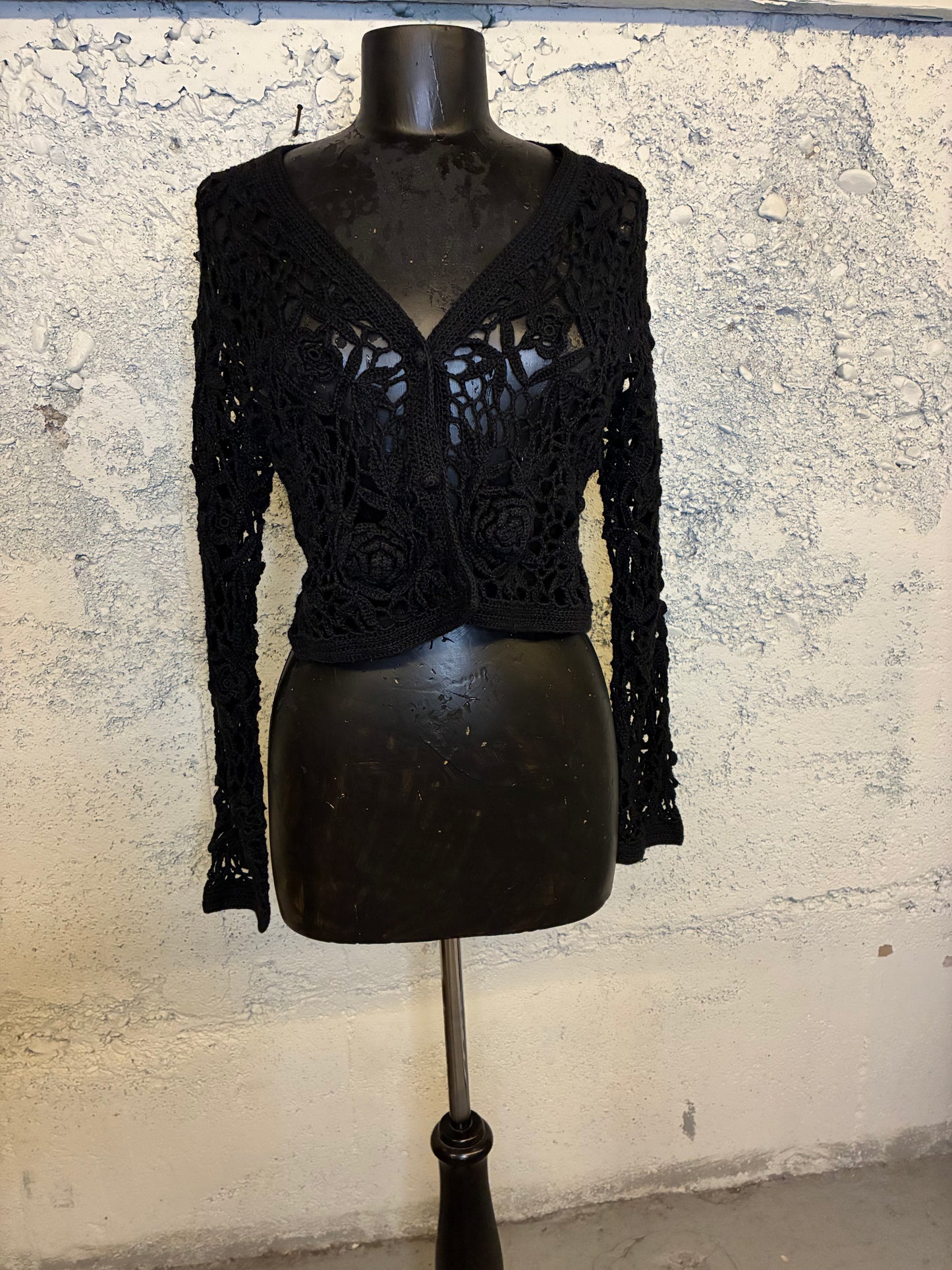 Contempo Crocheted Sweater