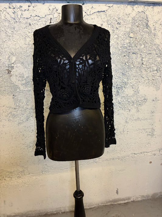 Contempo Crocheted Sweater
