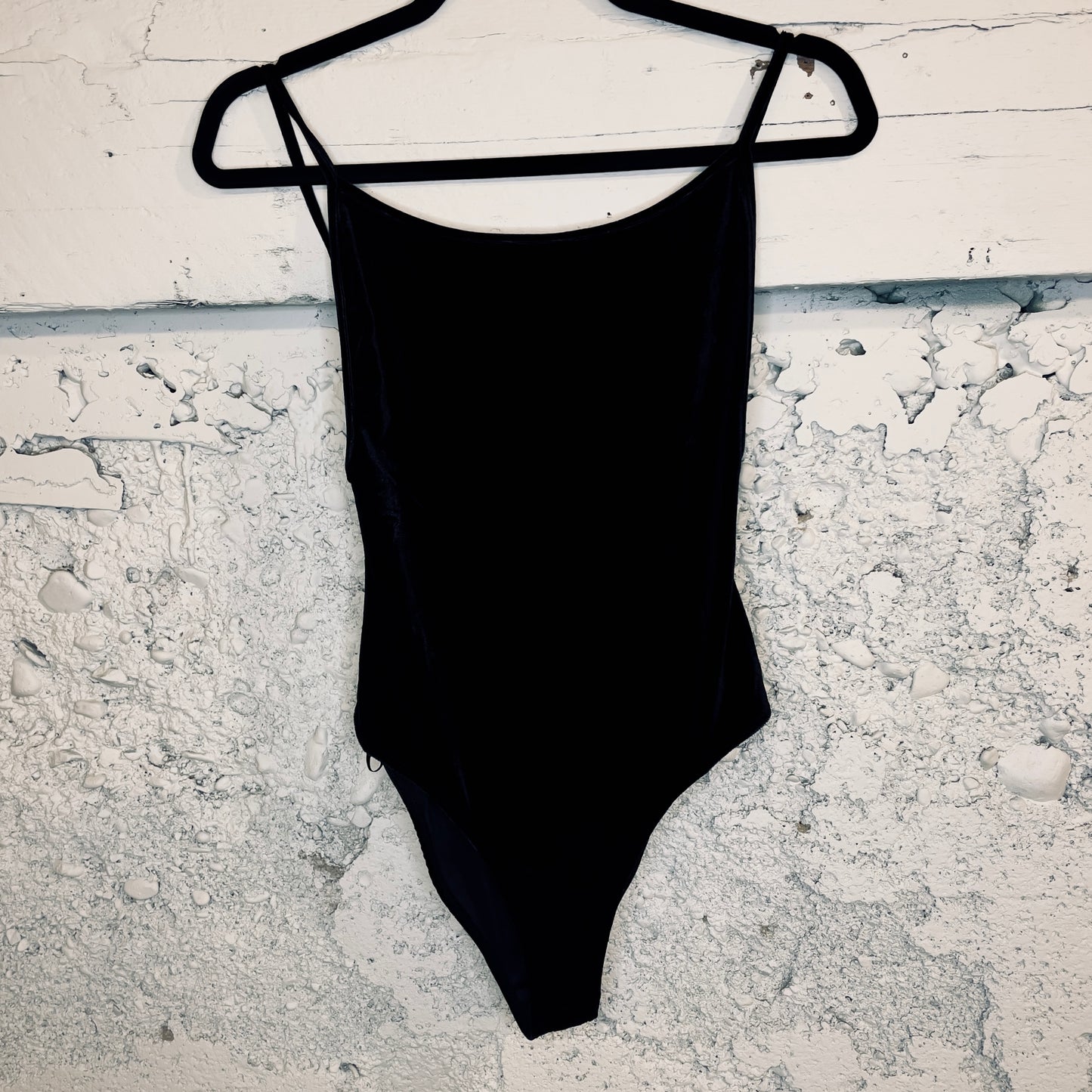 Black Velvet Bodysuit