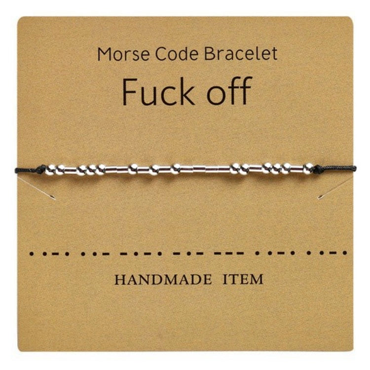 Morse Code Bracelets